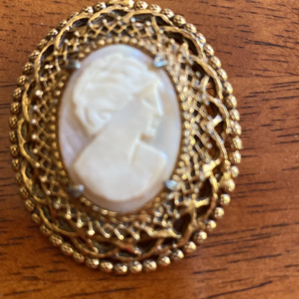 VTG Florenza Victorian Dame Cameo. - Picture 2 of 4